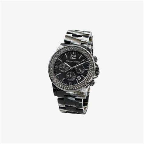 Michael Kors Madison Chronograph Glitz Zebra